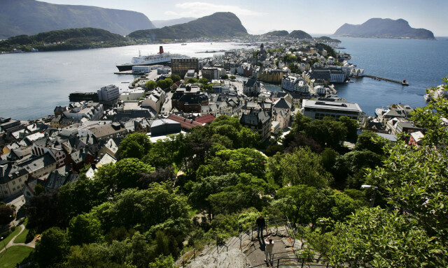 Her var det varmest i dag